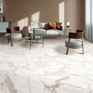 Azulejos de Porcelana Blancos Roto de 12x24, Decoración de Paredes Interiores de Lujo, Azulejos Modernos con Aspecto Corporativo (S) - Product Image 1