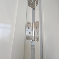 Porte battante pour salle blanche d'hôpital - Porte de purification médicale intérieure en acier durable, résistante à l'eau et non poreuse, pour centre commercial et restaurant