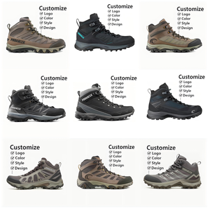 Botas de exterior impermeables para hombre y <span class=keywords><strong>mujer</strong></span>, zapatos de senderismo para invierno, zapatillas de escalada de <span class=keywords><strong>montaña</strong></span>, botas de caza, deportivas - Product Image 5