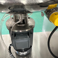 Équipement de fabrication de cosmétiques / Machine à fabriquer des crèmes et des lotions / Homogénéisateur de crème émulsifiante sous vide