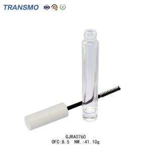 Tubes de mascara en verre vides de luxe de 6,5 ml avec logo personnalisé, emballage écologique avec brosse, fermeture à vis et bouchon à couronne - Product Image 5