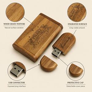 <span class=keywords><strong>Pendrive</strong></span> de madera con etiqueta privada, con caja de madera, capacidad real, palo usb de alta velocidad, 64 <span class=keywords><strong>gb</strong></span>, 3,0, <span class=keywords><strong>precio</strong></span> más competitivo - Product Image 2