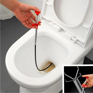 Desatascador de Tuberías para Fregaderos de Cocina y Desagües de Inodoros con Mango de Agarre, Suministro de Fábrica, Desatascador de Cuatro Garras - Product Image 6