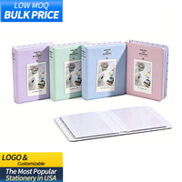 Álbum de Fotos Mini de PVC con 64 Bolsillos para Fujifilm Instax Mini 7s/8/9/11/25/90/Liplay/Film