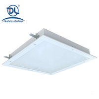 Panel de Luz LED Plano para Techo de Cuarto Limpio, 595x595, 40w, Retroiluminado, Ángulo de Haz de 160 Grados, Suministro de China