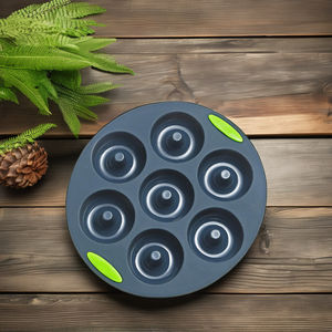 Juego de utensilios <span class=keywords><strong>para</strong></span> hornear de silicona antiadherente sin BPA, bandeja <span class=keywords><strong>para</strong></span> pan, bandeja <span class=keywords><strong>para</strong></span> hornear, bandeja <span class=keywords><strong>para</strong></span> rosquillas <span class=keywords><strong>para</strong></span> comida, postre, magdalenas, uso decorativo - Product Image 4