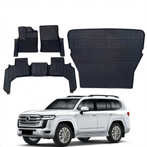 Maictop, accesorios para coche, alfombra, bandeja para maletero, alfombrillas para suelo para <span class=keywords><strong>Land</strong></span> <span class=keywords><strong>Cruiser</strong></span> <span class=keywords><strong>300</strong></span> lc300 fj300 <span class=keywords><strong>2022</strong></span>, kit <span class=keywords><strong>interior</strong></span> - Product Image 1