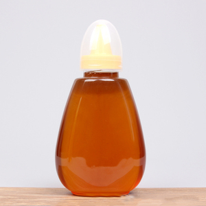 Tốt Nhất Người Bán Mô Hình Mới 500G Bóp Mật Ong Chai Nước Sốt Pet Mật Ong Nhựa Lọ Trong Số Lượng Lớn Các Nhà Sản Xuất - Product Image 5