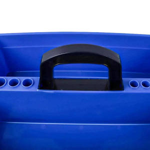Cesta de Transporte de Plástico para Laboratorio con Asa, Cesta de Almacenamiento para Tubos de Ensayo, para Transporte de Muestras de Laboratorio - Product Image 2