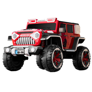 Grande <span class=keywords><strong>voiture</strong></span> <span class=keywords><strong>électrique</strong></span> pour enfants avec ceinture <span class=keywords><strong>de</strong></span> sécurité 5 points, télécommande, monster truck pour enfants - Product Image 1