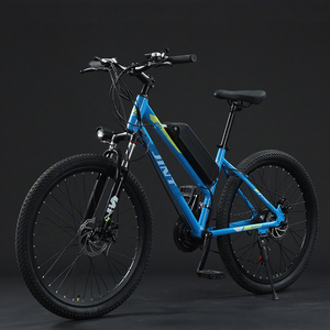 Vélo de montagne électrique en aluminium personnalisable de 26 pouces, vélo urbain unisexe, batterie au lithium sans balais, assistance au pédalage S - Product Image 4