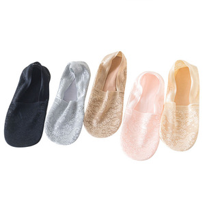 Vente chaude Chaussettes Femmes No Show Antidérapant Caché Invisible pour Appartements <span class=keywords><strong>Bateau</strong></span> Été - Product Image 3