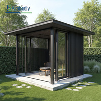 Pergola électrique extérieure en aluminium de style américain, jardin, villa, patio, pavillon de loisirs pour terrasse extérieure