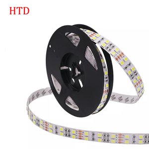 Linh hoạt SMD5050 đôi hàng 120 Đèn LED/M 12V 24V 20mm chiều rộng PCB LED dải ánh sáng - Product Image 1
