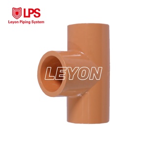 Raccord en T réducteur en PVC/CPVC orange <span class=keywords><strong>pour</strong></span> système d'incendie, système de protection incendie, alimentation en eau <span class=keywords><strong>pour</strong></span> lutte contre l'incendie - Product Image 5