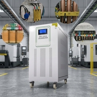 Régulateur de tension robuste 400 KVA SBW AVR pour centres d'usinage CNC, modèle d'exportation