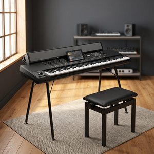 Nouveau Clavier Arrangeur Workstation Numérique Pa5x 76 Touches Style Piano à Queue Mécanique Industriel OEM/ODM Personnalisable - Product Image 2