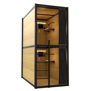 Casa Cápsula Prefabricada Modular JZD 2025, Cama Cápsula para Hostal, Hotel, Cabaña, Casa Contenedor Cápsula para <span class=keywords><strong>Camping</strong></span> - Product Image 6