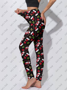 Leggings Yoga a Vita Alta con Controllo Pancia, Nuovi Stili, Taglie Forti, Abbigliamento Femminile Personalizzato - Product Image 6