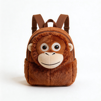 Offre Spéciale : Jouet en peluche singe, Jouet animal en peluche singe, Bracelet slap singe en peluche, Sac à dos singe en peluche