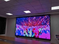 Panneau mural vidéo LED d'extérieur grand format P1.86 P2 P4 P5 avec écran partagé intelligent et luminosité de 400 cd
