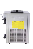Nouvelle machine à crème glacée automatique fiable et durable - Facile à utiliser, 6 options d'ingrédients (Noix, Maïs), poudre de crème glacée à utiliser