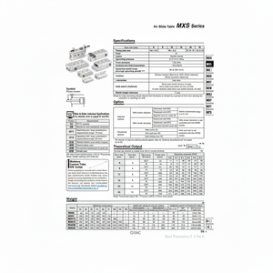 Mesa deslizante de aire SMC Pneumatics, piezas neumáticas de - Product Image 1