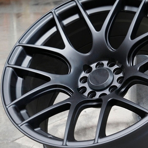 Jantes en alliage d'aluminium forgées sur mesure HRW PROJECT pour voitures, design concave, finition noire, ajustement universel, ET 35 mm/25 mm, garantie 3 ans - Product Image 2