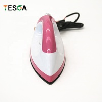 Mini Fer à Repasser Électrique Solaire à Fonction Sèche DC 12V 80W/100W