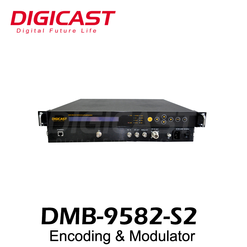 DVB S2 modulador con Full HD 1080 p AV a RF modulador hecho en China satélite uplink