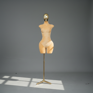 <span class=keywords><strong>Mannequin</strong></span> ajustable en tissu PP pour robe de mariée brésilienne courbée, demi-corps, sexy, grande taille, forte poitrine - Product Image 1