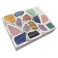Vente en gros de cristaux de guérison naturels, pierres de spécimen minéral de Quartz brut avec boîte pour cadeau