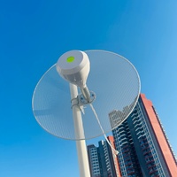 Antenne parabolique longue distance Lnb c Band Prime Focus 120cm Satellite voiture Wifi 5ghz Wimax Sat aluminium
