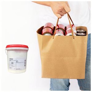 Bolsa de Papel Cuadrada 2025, Regalos Promocionales, Bolsa de Papel Kraft con Base Cuadrada, Bolsa de Papel Cúbica para Compras - Product Image 6