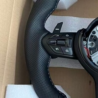 Volant sport en cuir pour BMW, modèles F46 F45 M5 F10 X5 F15 F20 F30 X6 F16 F30 G16 G20 G30 G70 G87 M3 G80 E90 E60 - Vente Flash