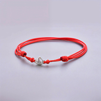 Bracelet ajustable en argent 925 avec ruban multicolore et perles, motif voilier, pour femme, fille, épouse, unisexe, bracelet tressé