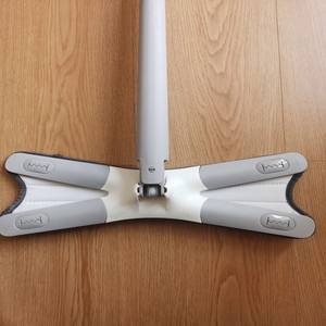 Fregona <span class=keywords><strong>de</strong></span> mariposa para lavado a <span class=keywords><strong>mano</strong></span> gratis, fregona plana <span class=keywords><strong>de</strong></span> una manija <span class=keywords><strong>de</strong></span> plástico y <span class=keywords><strong>hierro</strong></span> duradero para limpieza en seco y húmedo, uso doméstico - Product Image 4