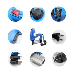 Pistola de clavos eléctrica de alta potencia, <span class=keywords><strong>grapadora</strong></span> portátil <span class=keywords><strong>para</strong></span> clavar muebles, pistola <span class=keywords><strong>grapadora</strong></span> <span class=keywords><strong>para</strong></span> marco F30, grado Industrial <span class=keywords><strong>para</strong></span> carpintería - Product Image 2