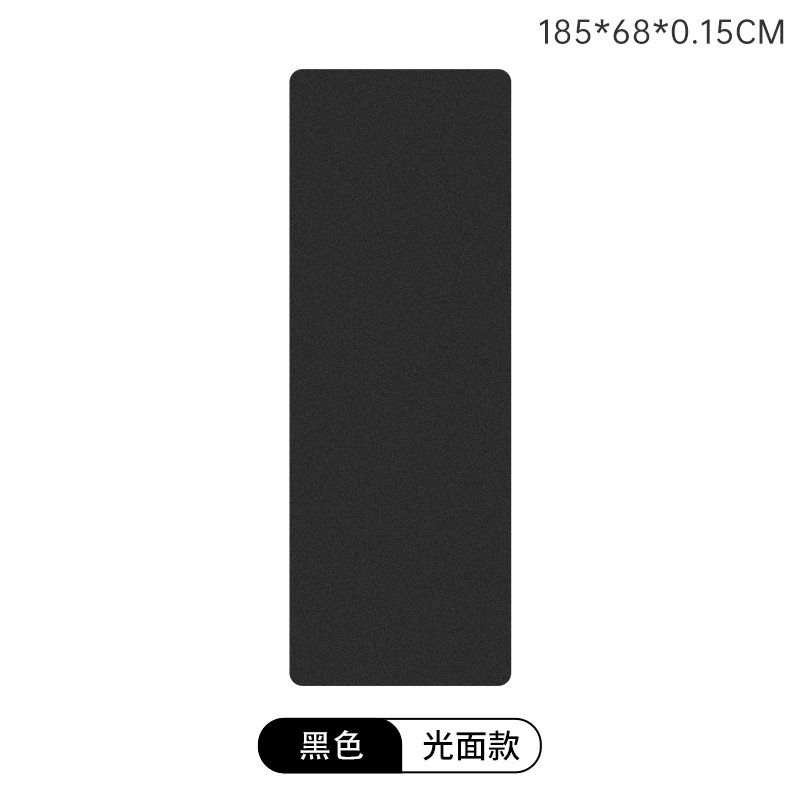 185*68*0.15cm-noir-finition brillante