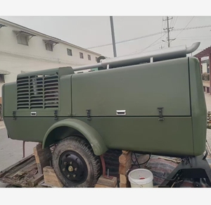 Compresor <span class=keywords><strong>de</strong></span> Aire <span class=keywords><strong>de</strong></span> Tornillo Móvil Diésel Usado WUXI 340CFM 7bar con Motor Deutz y Turbina en <span class=keywords><strong>Venta</strong></span> - Product Image 1