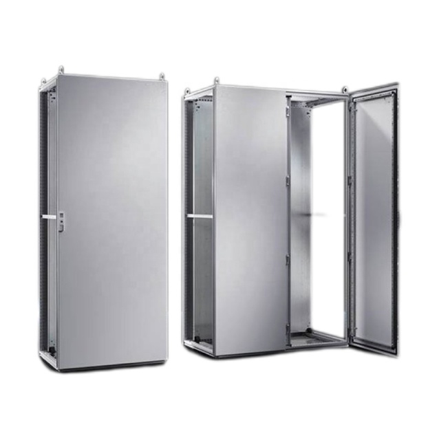 TS 8880.500 Bayed Enclosure 800x1800x500mm Double Door IP55 Industrial Electrical Cabinet RAL7035 Steel Control Cabinet