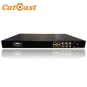 Transcodeur audio IP <span class=keywords><strong>AC3</strong></span> vers MP2/<span class=keywords><strong>AAC</strong></span> Entrée SRT MPEG-TS vers sortie UDP MPEG-TS ASI Passerelle IP - Product Image 3