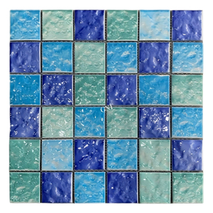 Gnt - Mosaico de Cerámica para Piscina, Estilo Moderno, Duradero, Color Azul Mixto, para Decoración de <span class=keywords><strong>Piscinas</strong></span>, Buen Precio - Product Image 1