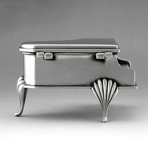 Boîte à <span class=keywords><strong>musique</strong></span> de <span class=keywords><strong>piano</strong></span> à queue de style européen Boîte à huit tons en métal Château dans le ciel Cadeau créatif - Product Image 4