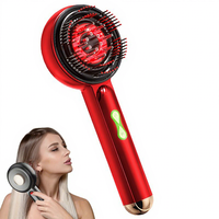 Grattoir de tête portable sans fil pour soulager le stress, nouveau grattoir de tête à pétrissage, masseur électrique du cuir chevelu pour la croissance des cheveux
