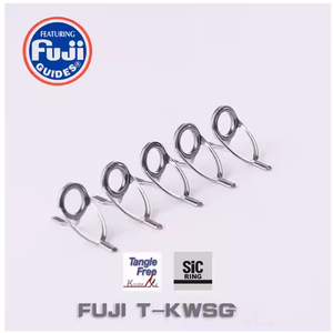 Anneau de guidage Fuji en titane bricolage <span class=keywords><strong>pour</strong></span> canne à pêche-Utilisation durable écologique en <span class=keywords><strong>eau</strong></span> salée et en <span class=keywords><strong>eau</strong></span> <span class=keywords><strong>douce</strong></span> - Product Image 2