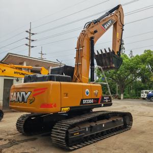 รถขุดตีนตะขาบ Sany SY235C Pro มือสอง รุ่นปี 2022 น้ำหนัก 23 ตัน พร้อมเครื่องยนต์ ปั๊มเกียร์ และลูกปืน - Product Image 1