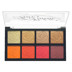 <strong>Wholesale</strong> Romantic Flower 8-Color Blush &amp; Highlighter Palette Long-Lasting Shimmer Face <strong>Makeup</strong> Set Custom Logo for Women - Product Image 6