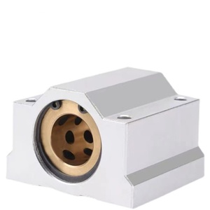 Scs12 16 20 25 30 35 40 UU tuyến tính Vòng bi Graphite đồng tay Áo hộp trượt với kéo dài ghế ỐNg Lót - Product Image 4