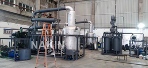 Nakin <span class=keywords><strong>5</strong></span> TẤN hoàn toàn tự động động cơ máy chưng cất dầu tái chế sử dụng dầu bôi trơn điều kiện mới 3 năm bảo hành dầu gốc 85% - Product Image 4